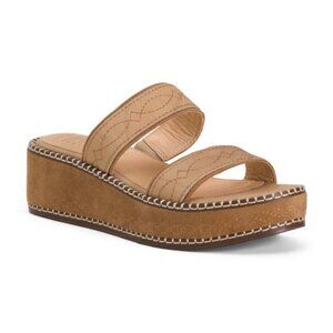 FRYE Leather Joy Woodstock 2 Sandals